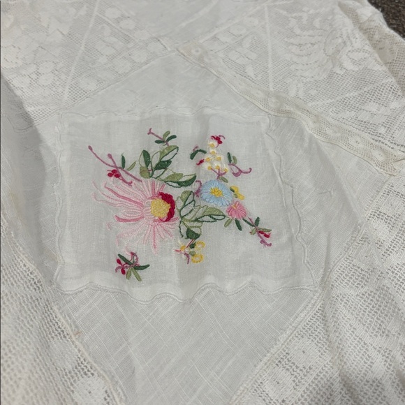 Loveshackfancy Kamia Lace Embroidered Maxi dress, size 00, EUC - Picture 6 of 8